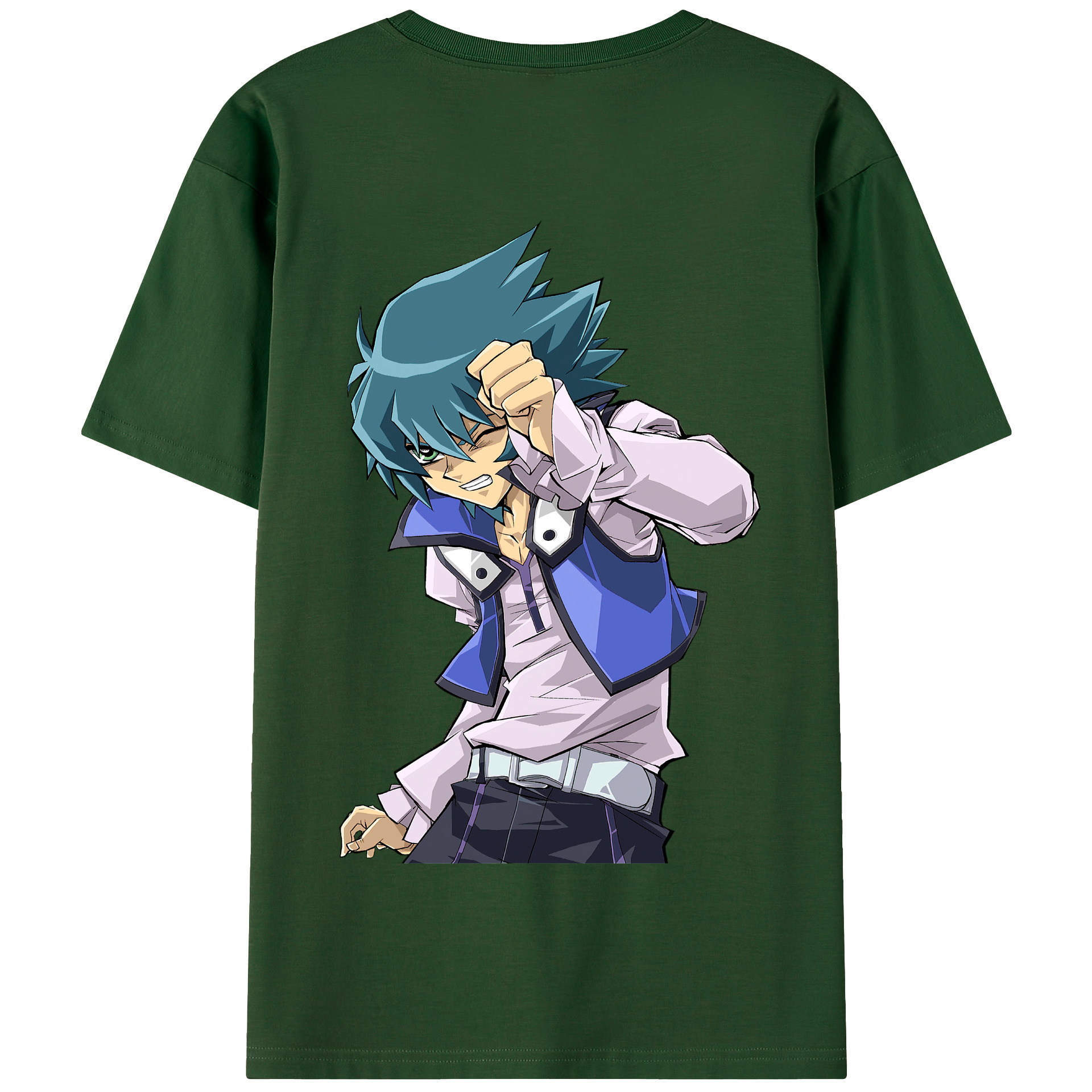 （画像用） 遊☆戯☆王 Yu-Gi-Oh! 綿100％半袖Tシャツ（背面プリント）
